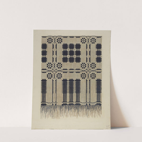 Handwoven Coverlet by Fred Hassebrock