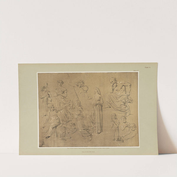 Handzeichnungen von Gottfried Schadow Pl.05 (1886) by Johann Gottfried Schadow