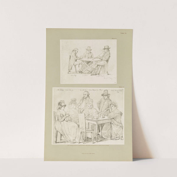 Handzeichnungen von Gottfried Schadow Pl.06 (1886) by Johann Gottfried Schadow