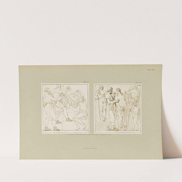 Handzeichnungen von Gottfried Schadow Pl.08 (1886) by Johann Gottfried Schadow