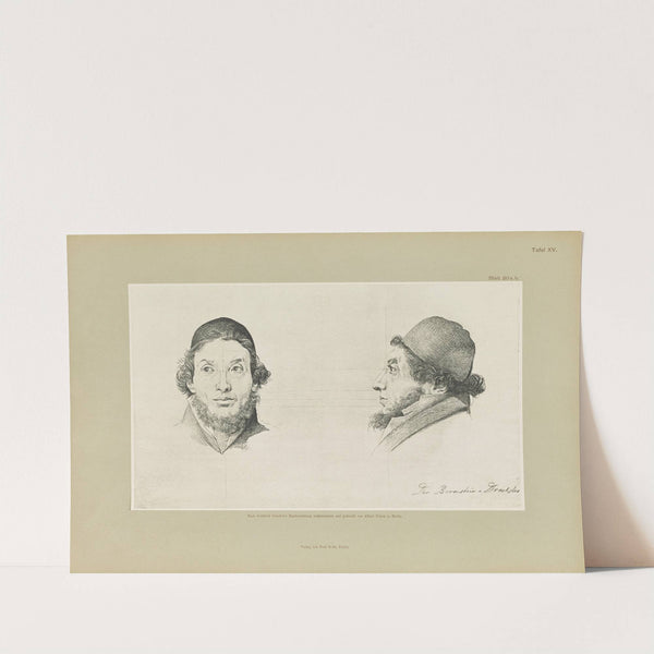 Handzeichnungen von Gottfried Schadow Pl.15 (1886) by Johann Gottfried Schadow