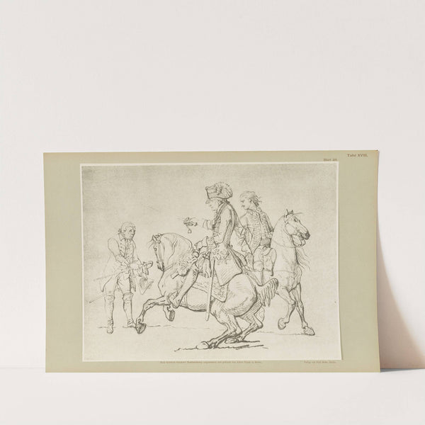 Handzeichnungen von Gottfried Schadow Pl.18 (1886) by Johann Gottfried Schadow