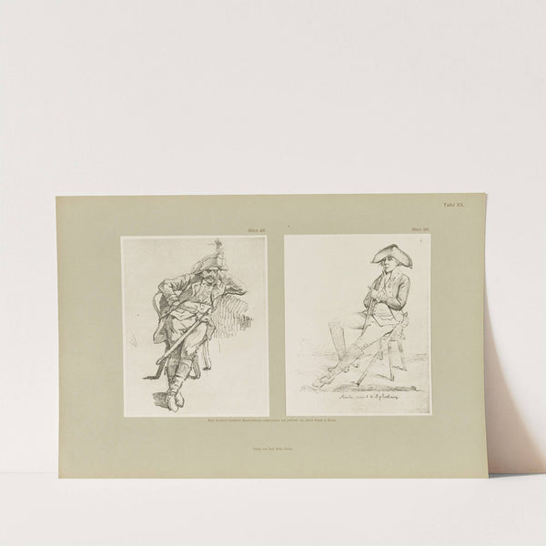 Handzeichnungen von Gottfried Schadow Pl.20 (1886) by Johann Gottfried Schadow