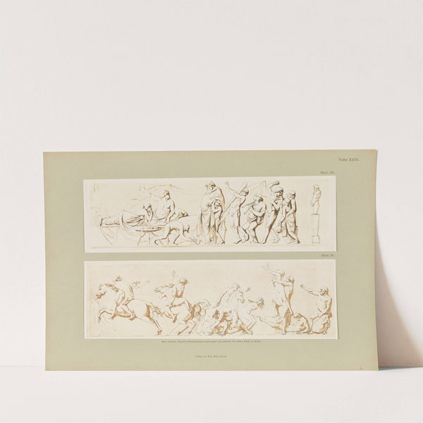 Handzeichnungen von Gottfried Schadow Pl.23 (1886) by Johann Gottfried Schadow