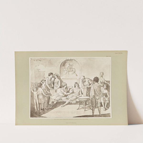 Handzeichnungen von Gottfried Schadow Pl.28 (1886) by Johann Gottfried Schadow