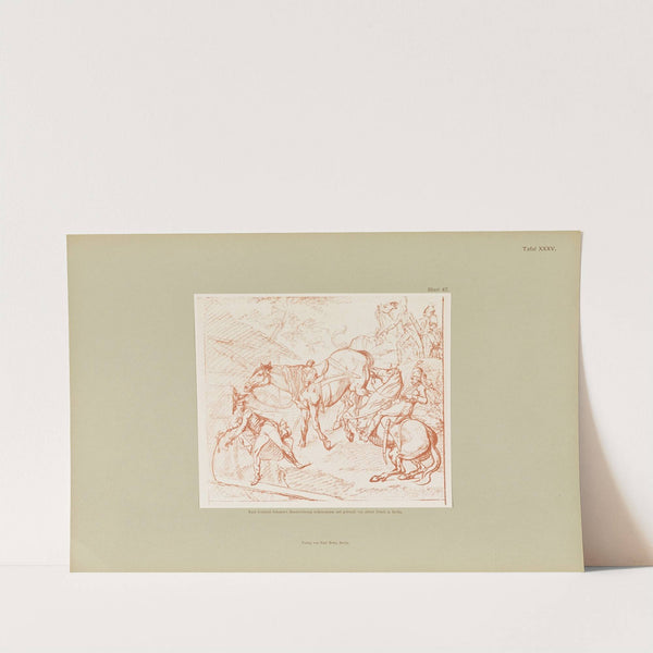 Handzeichnungen von Gottfried Schadow Pl.35 (1886) by Johann Gottfried Schadow