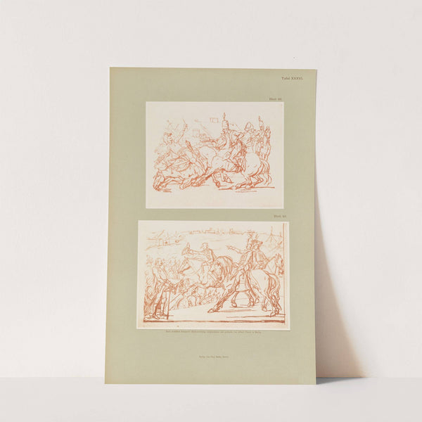 Handzeichnungen von Gottfried Schadow Pl.36 (1886) by Johann Gottfried Schadow