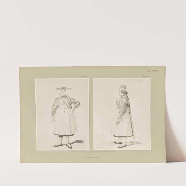 Handzeichnungen von Gottfried Schadow Pl.38 (1886) by Johann Gottfried Schadow