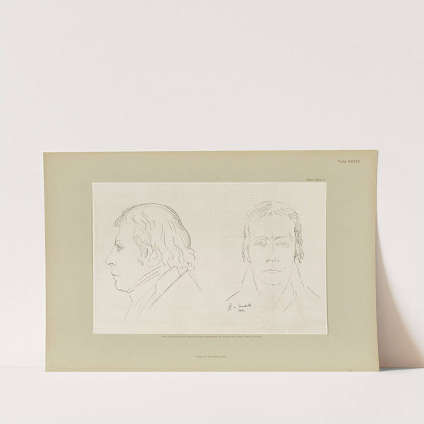 Handzeichnungen von Gottfried Schadow Pl.39 (1886) by Johann Gottfried Schadow