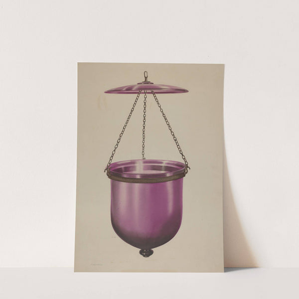 Hanging Lamp by Isidore Steinberg