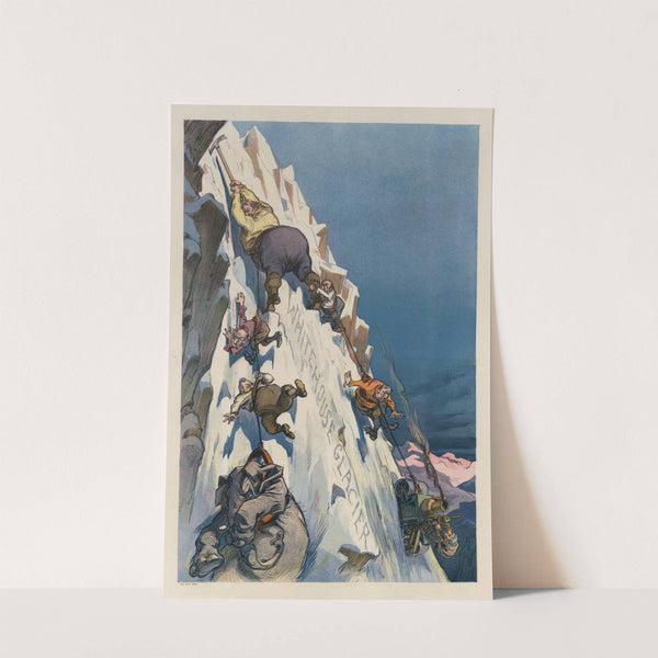 Hanging on (1912) by Udo Keppler