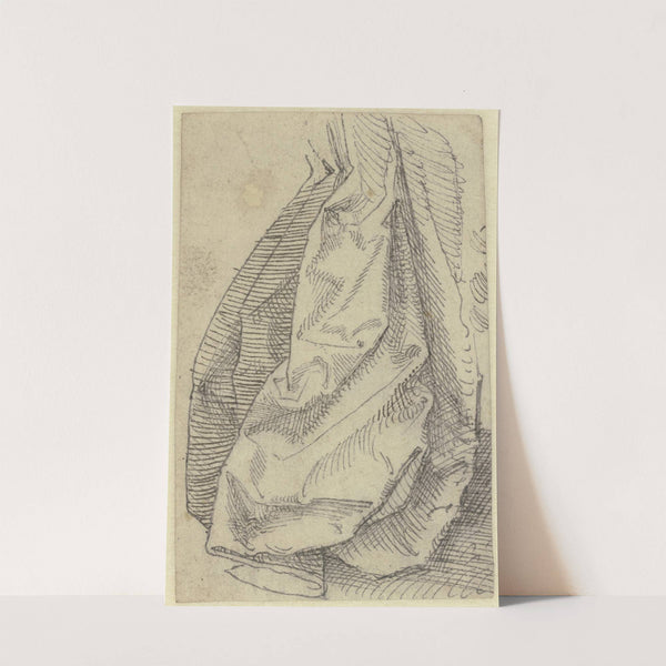 Hanging tail of a garment by Hans Brosamer