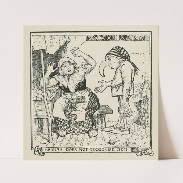 Hannah does not recognise Jem (1906) by Henry Justice Ford