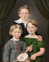 Hans and Bolette Puggaards three children (1827)