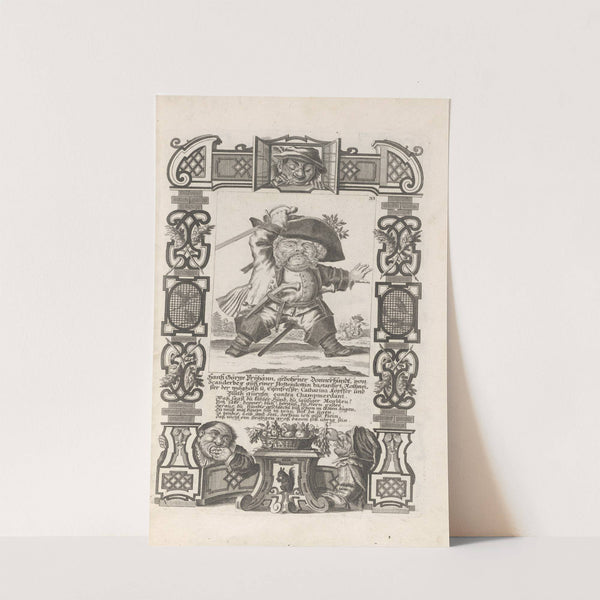 Hanß Görge Pryhann, Pl. 33 (1710-1719) by Elias Baeck