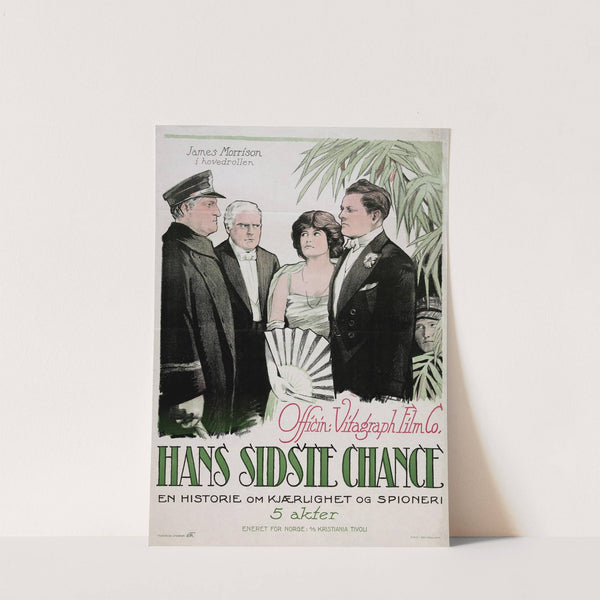 Hans sidste chance ; en historie om kjærlighet og spioneri (1920) by Olaf Thon