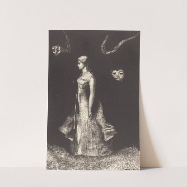 Hantise (Obsession) (1894) by Odilon Redon