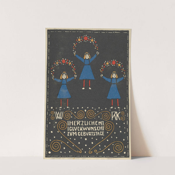 Happy Birthday (Herzlichen Glückwunsch Zum Geburtstage) by Rudolf Kalvach