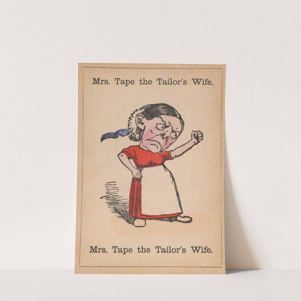 Happy families Pl.24 (1860s) by Sir John Tenniel