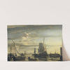 Harbor at Sunset by Jan Claesz. Rietschoof