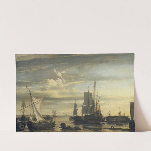 Harbor at Sunset by Jan Claesz. Rietschoof