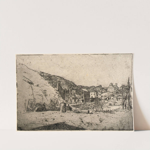 Harbor–Isle of Man (1889) by Julian Alden Weir