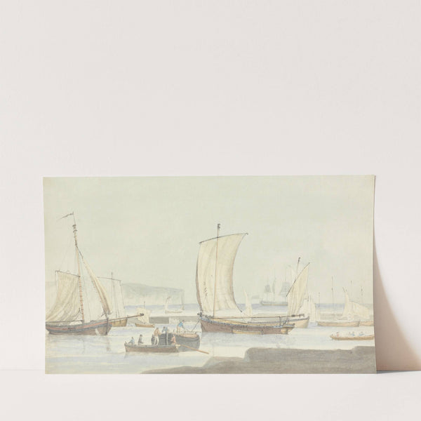 Harbor Scene (Between 1758 and 1793) by Dominic Serres