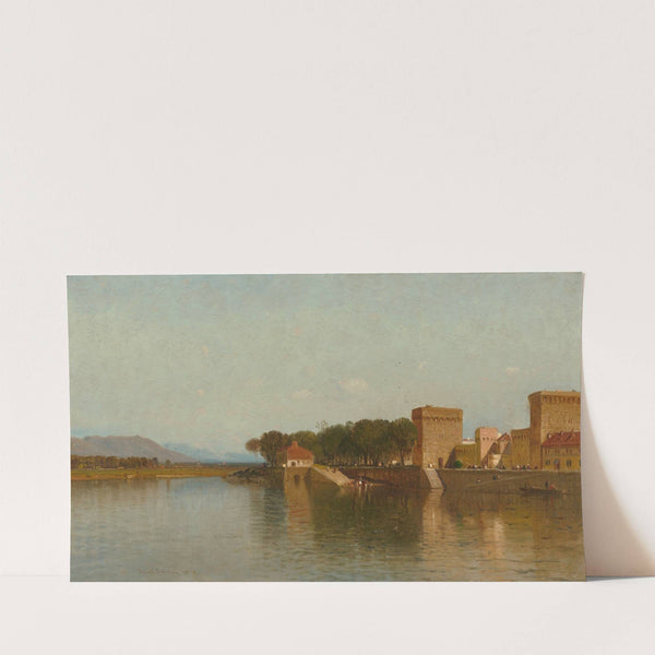 Harbor Scene (1878) by Samuel Colman