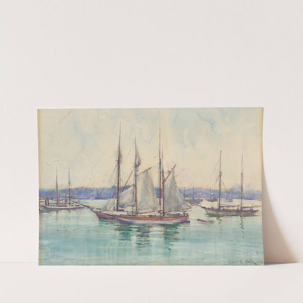 Harbour by Alfred Walsh