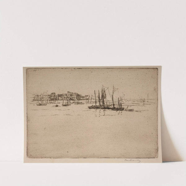 Harbour in Concarneau (1908) by Józef Pankiewicz