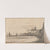 Harbour Scene with Town. by Charles Golding Constable