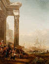 Harbour with Antique Ruins