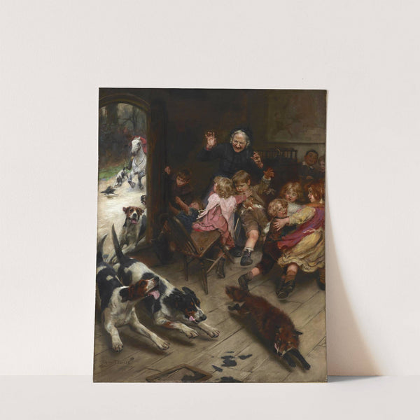 Hard Pressed (Any Port in a Storm) (1898) by Arthur John Elsley