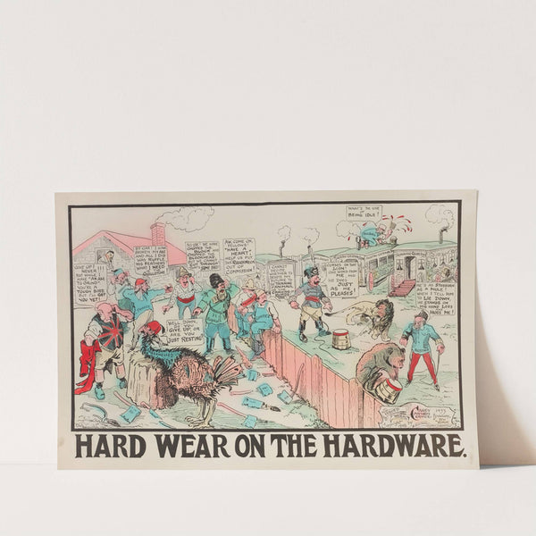 In Europe’s Backyard (1916) by Carey Cartoon Service