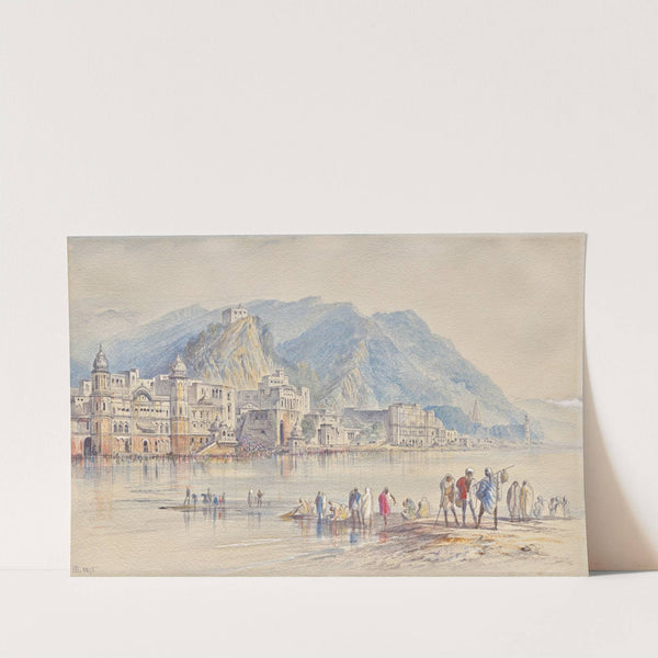 Hardwar, India (1875) by Edward Lear