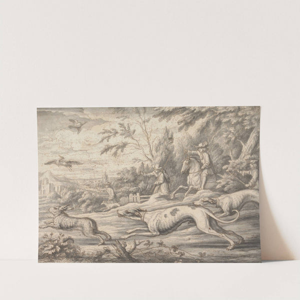 Hare Hunting by Francis Barlow