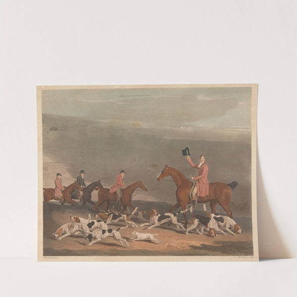 Hare Hunting; Francis Duckenfield Astley Esqr. and his Harriers (1810) by Benjamin Marshall