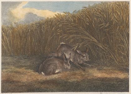 Hares Feeding (1812)