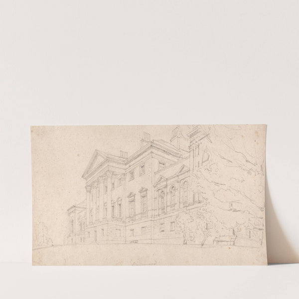 Harewood House, Yorkshire (ca. 1798) by Thomas Girtin