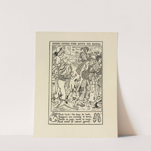 Hark! Hark! The dogs go bark by Winifred Smith