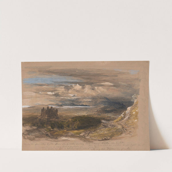 Harlech Castle by Samuel Palmer