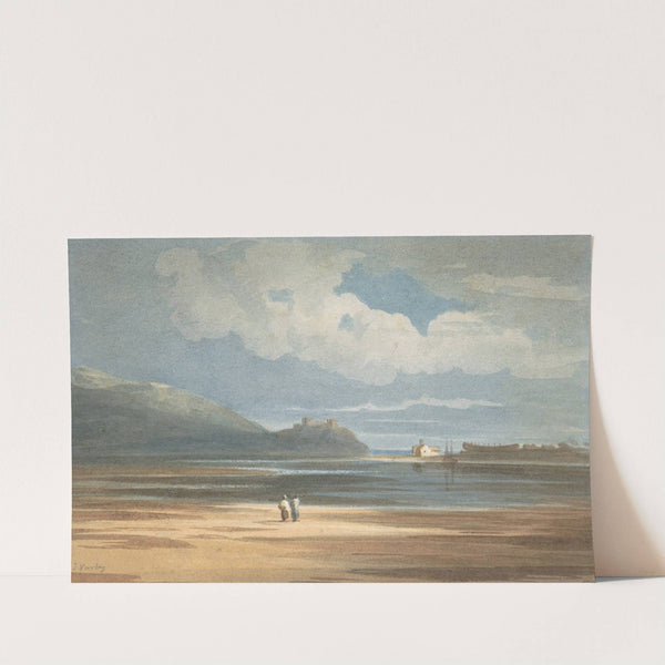 Harlech Castle across the Traeth Mawr by John Varley