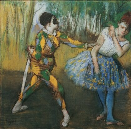 Harlekin Und Colombine (1886)