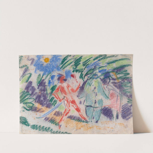 Harlequin and Columbine by Rik Wouters