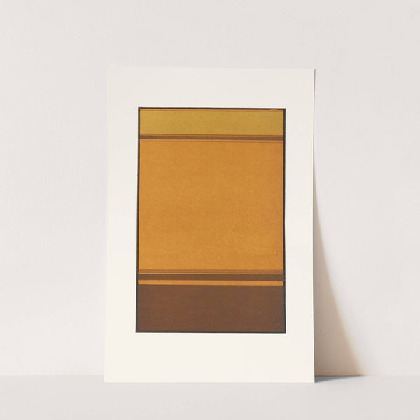 Harmony of Analogy in Broken Orange and YelIow-Brown by James Ward