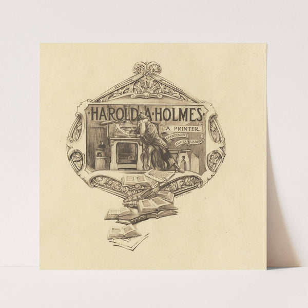 Harold A Holmes by Elisha Brown Bird