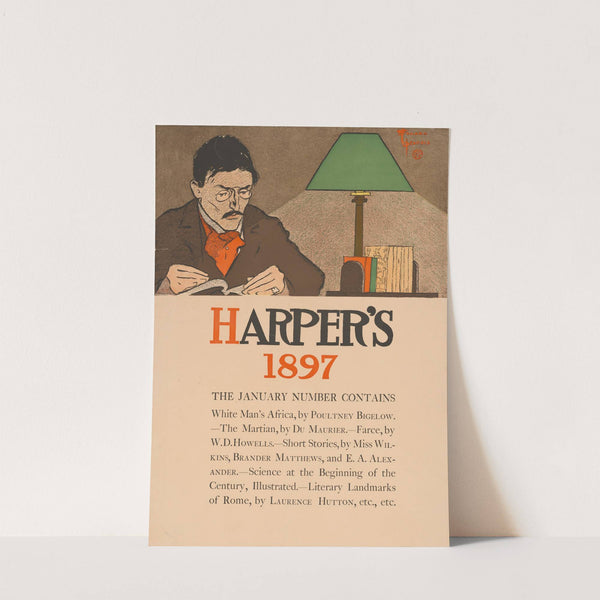 Harper's 1897. January number contains by Edward Penfield