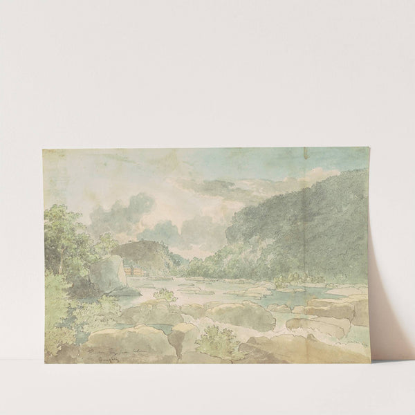 Harpers Ferry from Below by Thomas Doughty