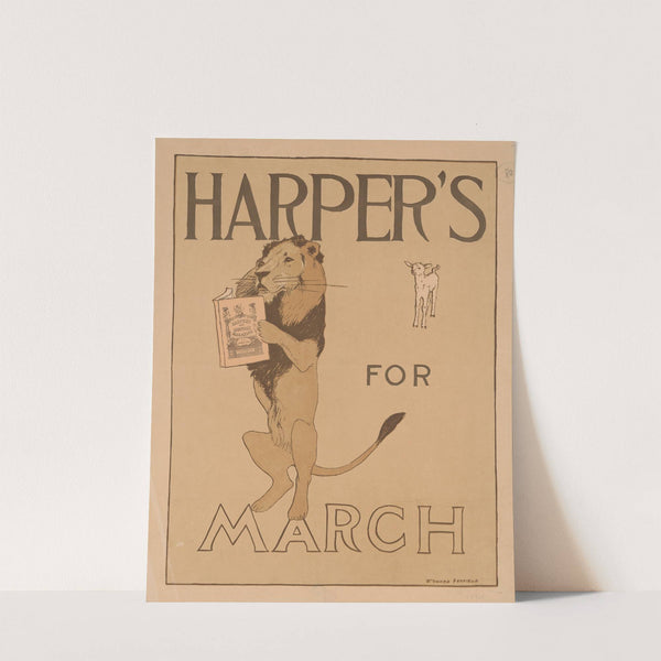 Harper's for March by Edward Penfield