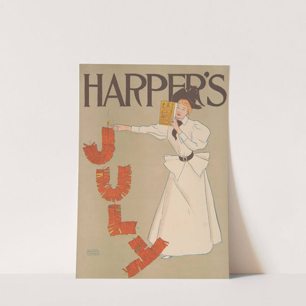 Harper's July by Edward Penfield